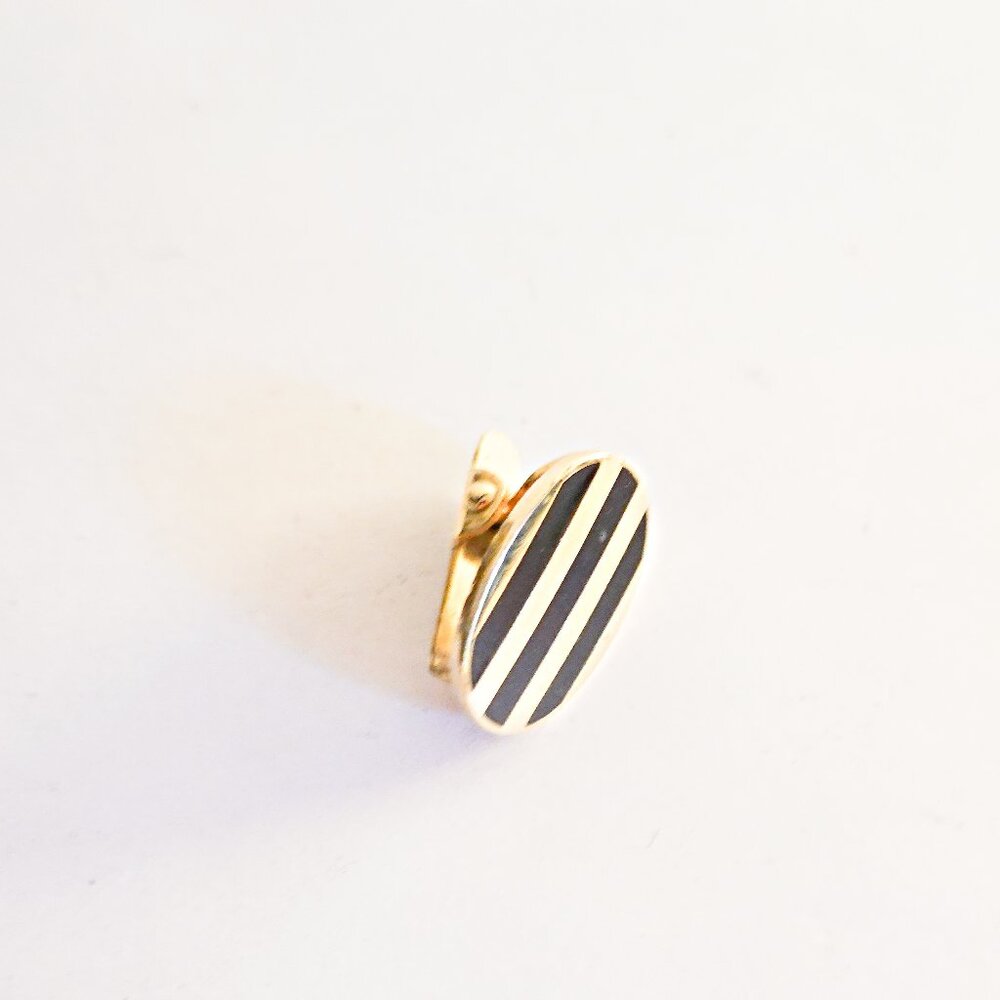 Mens Tie Bar with Enamel